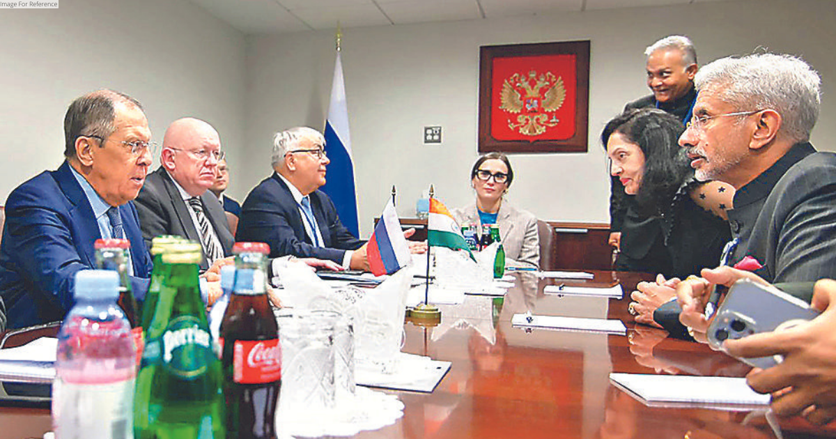 Jaishankar talks to Lavrov, Russia’s powerful foreign min